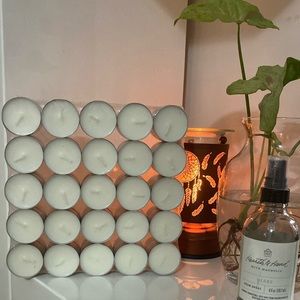 NWT 50 Piece Tea Light Candles!! 6 Hour Burn